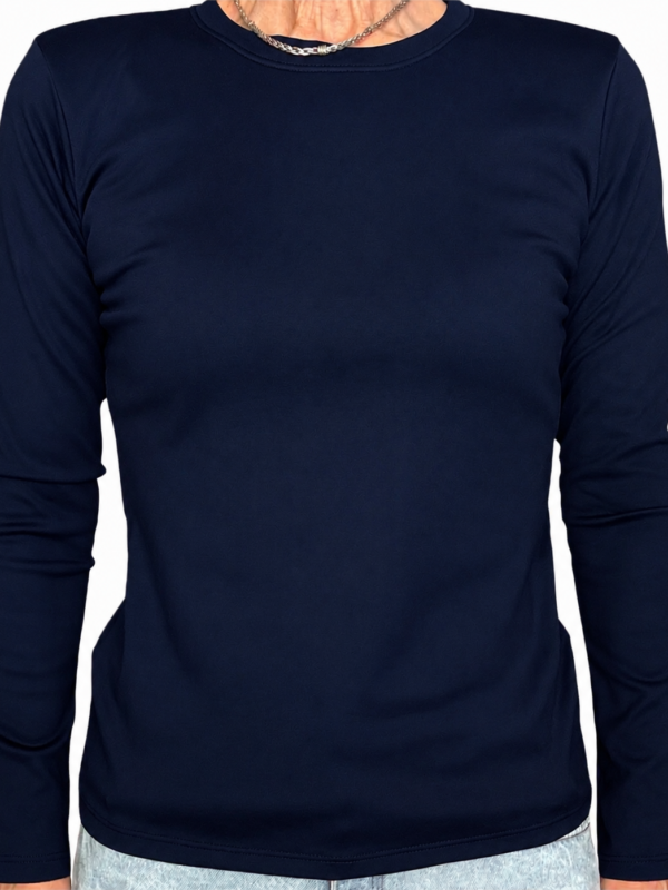 Remera térmica Linea Comfy azul marino