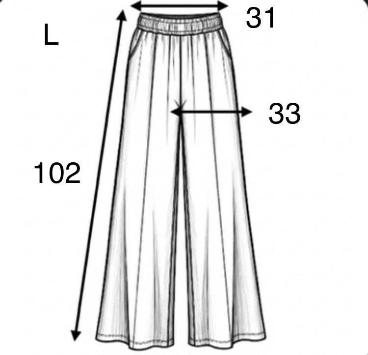 Pantalón Palazzo menta - Image 3