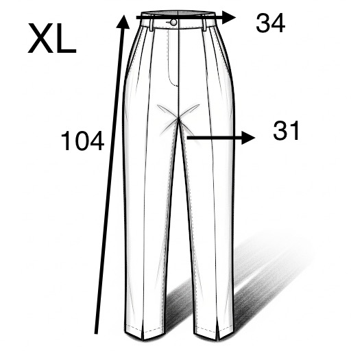 Pantalón Lino arena - Image 3