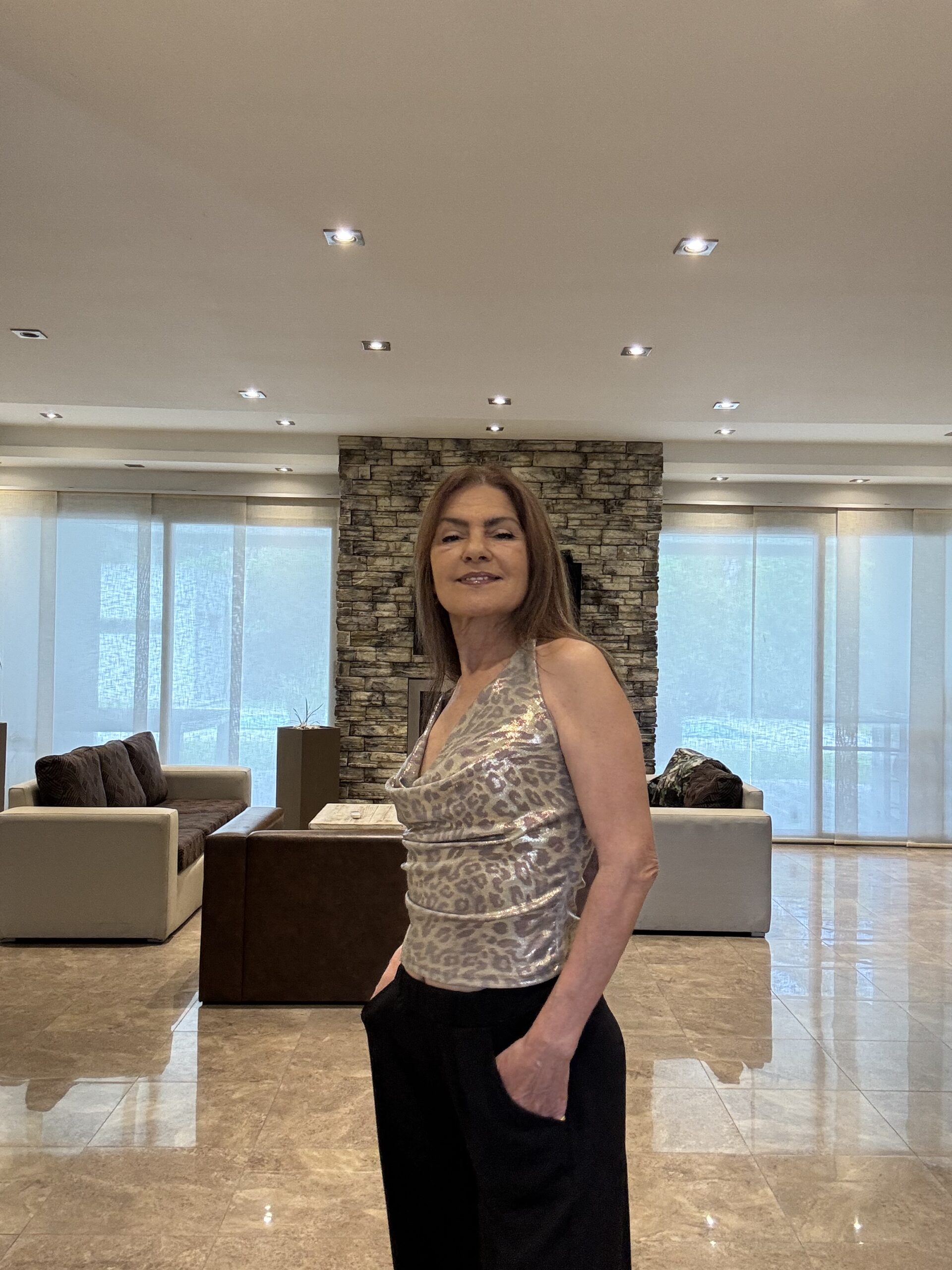 Top halter animal print - Image 2