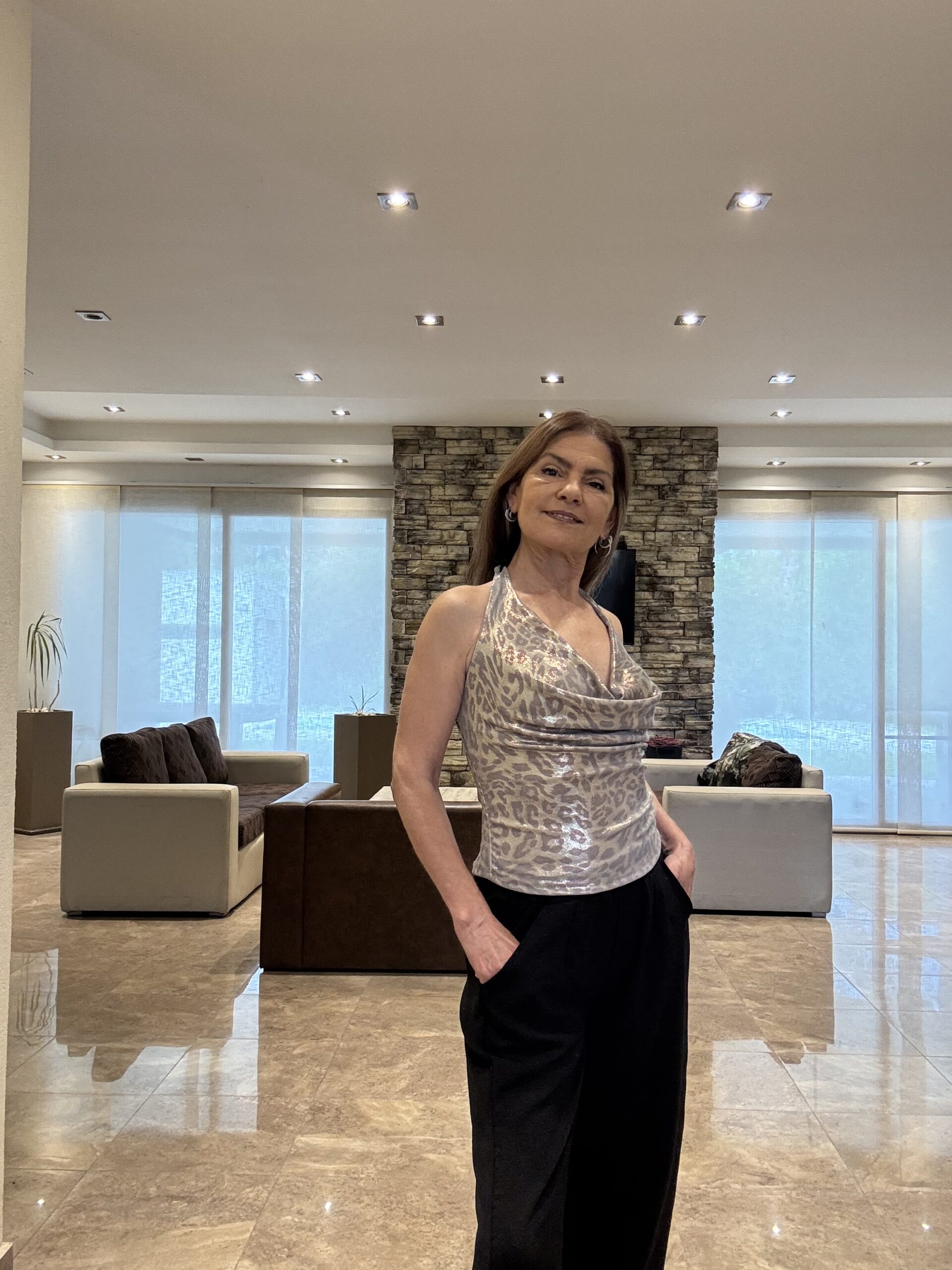 Top halter animal print - Image 3