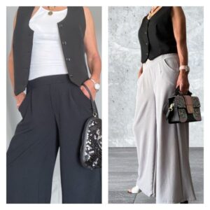 Chaleco sastre forrado negro