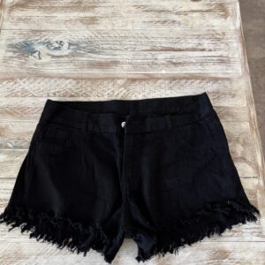 Short jean total black
