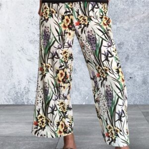 Palazzo cropped floral