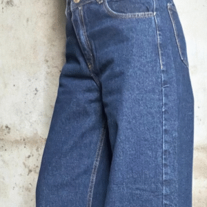 Pantalón wide leg jean azul
