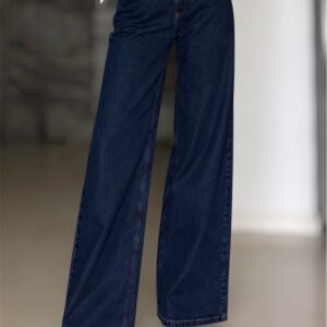 Pantalón wide leg jean azul