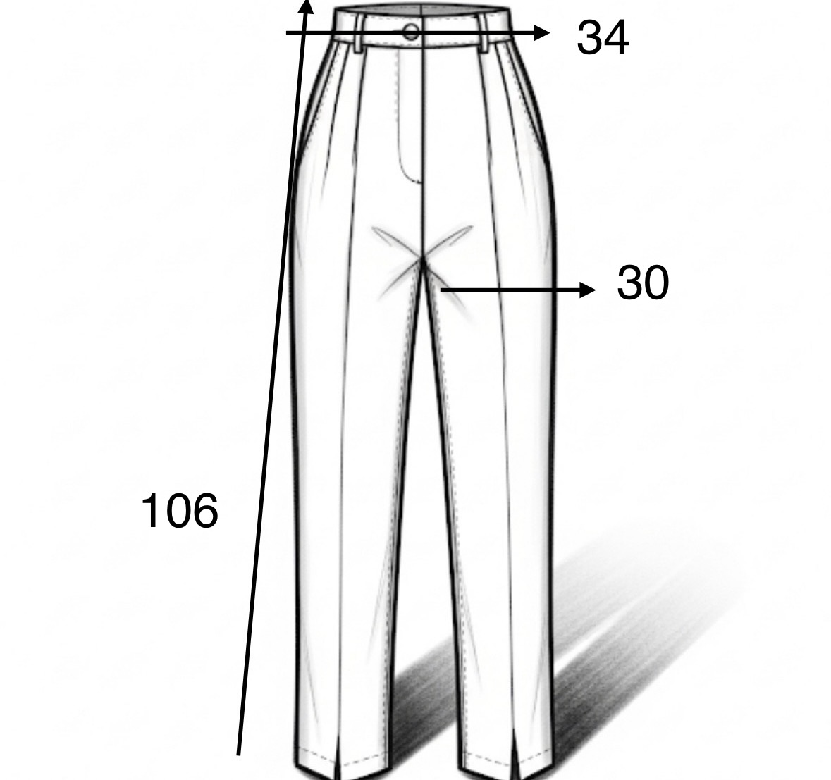 Pantalón sastrero gris perla raya diplomática - Imagen 4