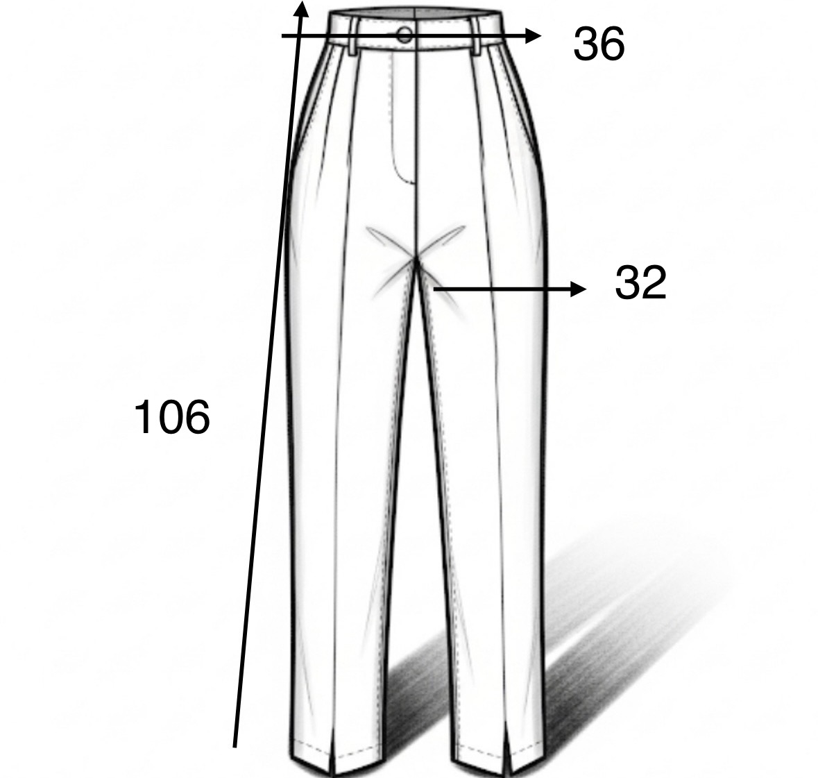 Pantalón sastrero azul marino - Imagen 3