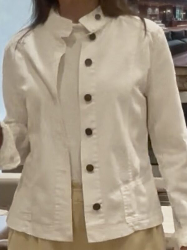 Campera jean elastizado
