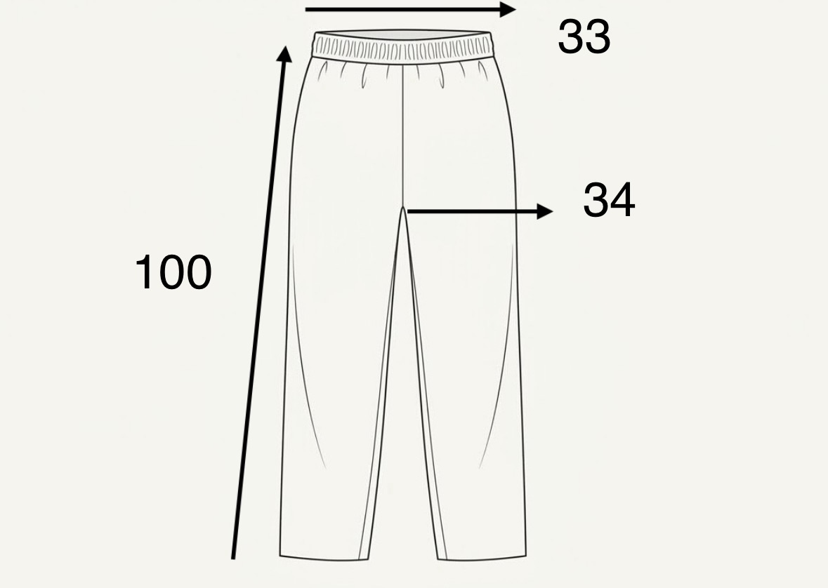 Pantalón avena tipo babucha - Imagen 2