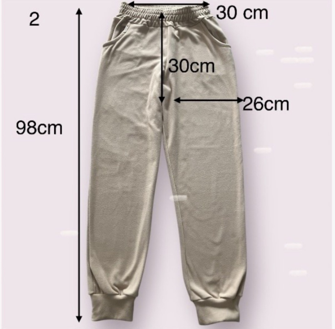 Jogger gamuzado manteca - Image 2