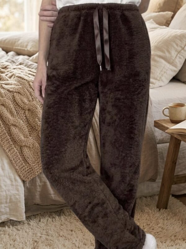 Pantalón Relax polar soft choco T4