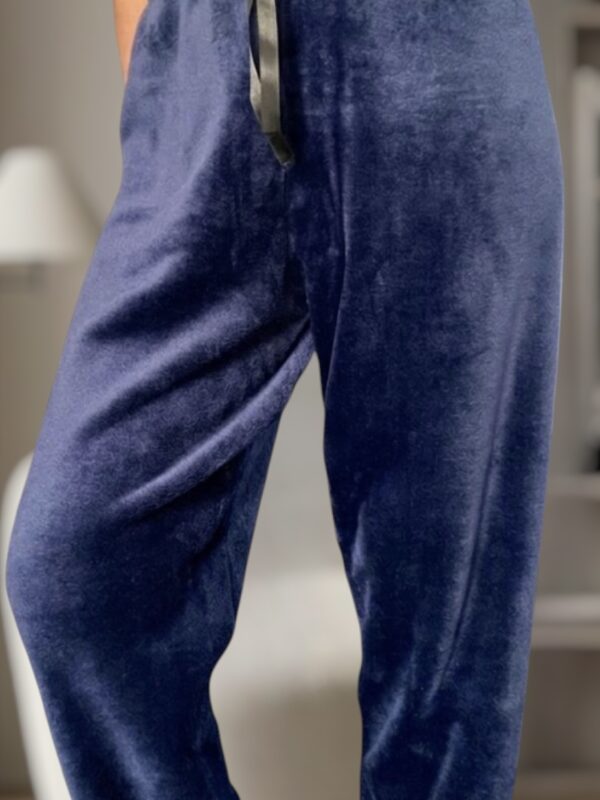 Pantalon Relax polar soft azul T5