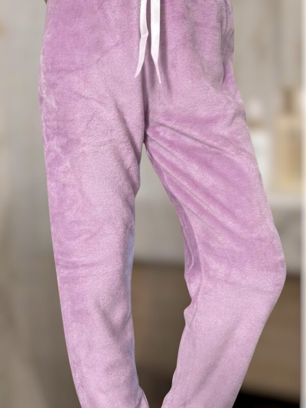 Pantalon Relax polar soft lila T4